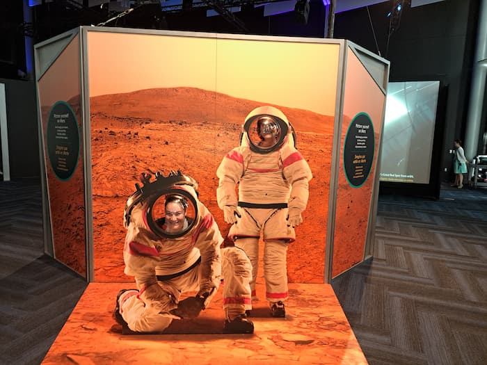 Musée des sciences de Virginie Nouvelle expérience hors de la gravité